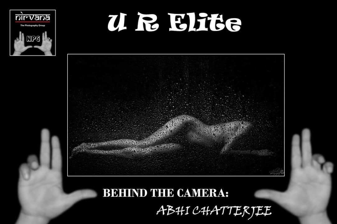 A Nirvana U R Elite feature card showing a reclining figure covered in water droplets.
