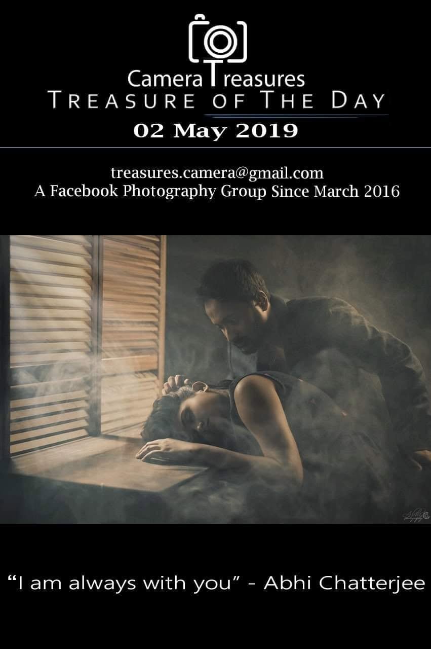 A Camera Treasures poster naming the treasure of the day for 2 May 2019.